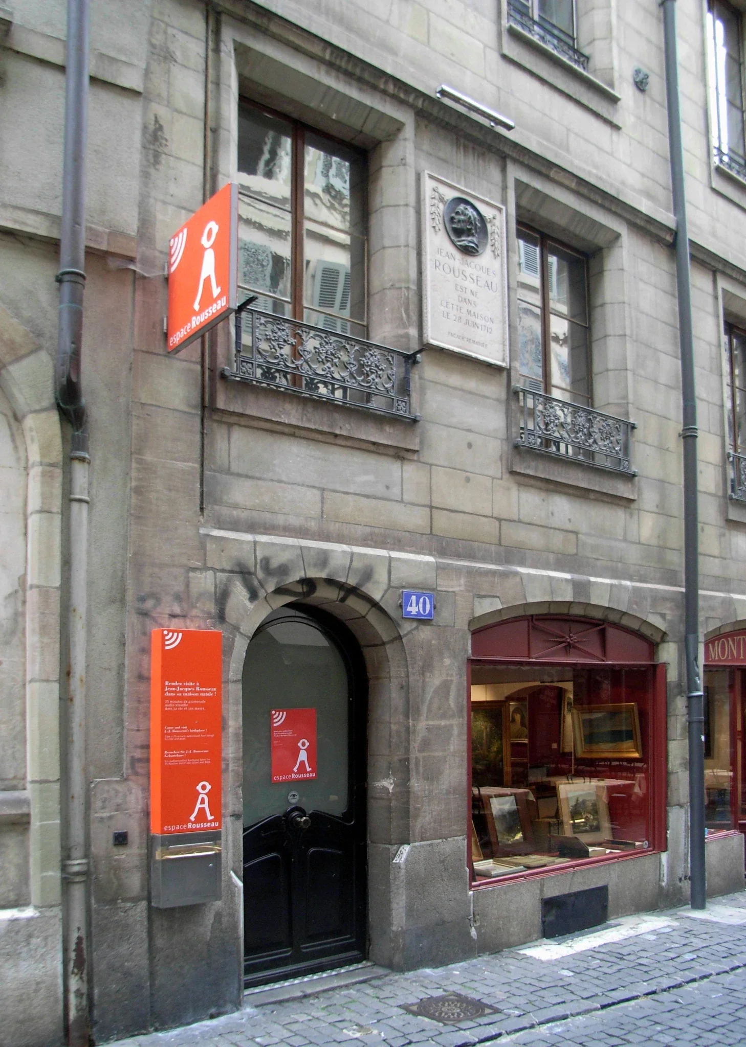 House of Rousseau and Literature