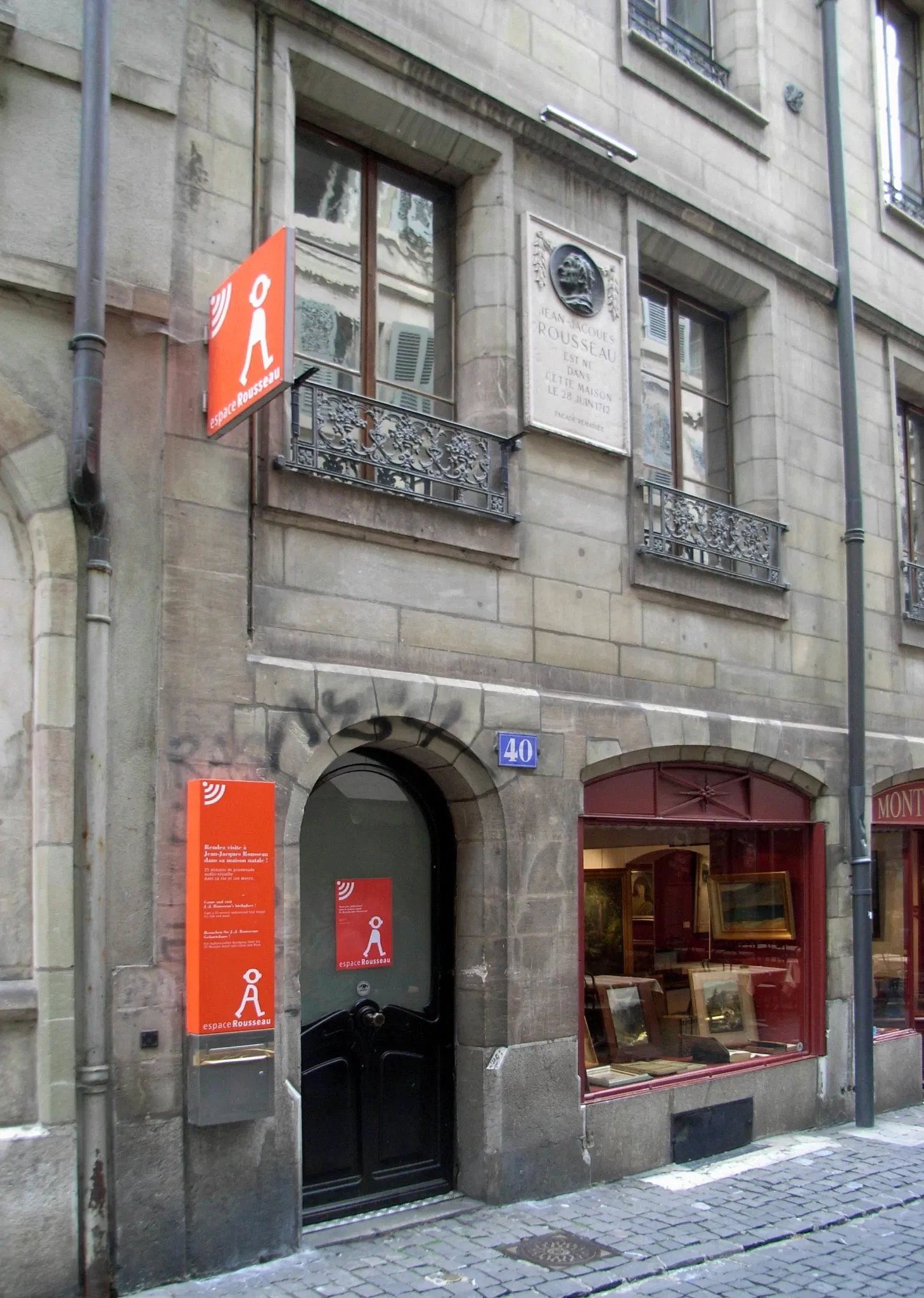 House of Rousseau and Literature