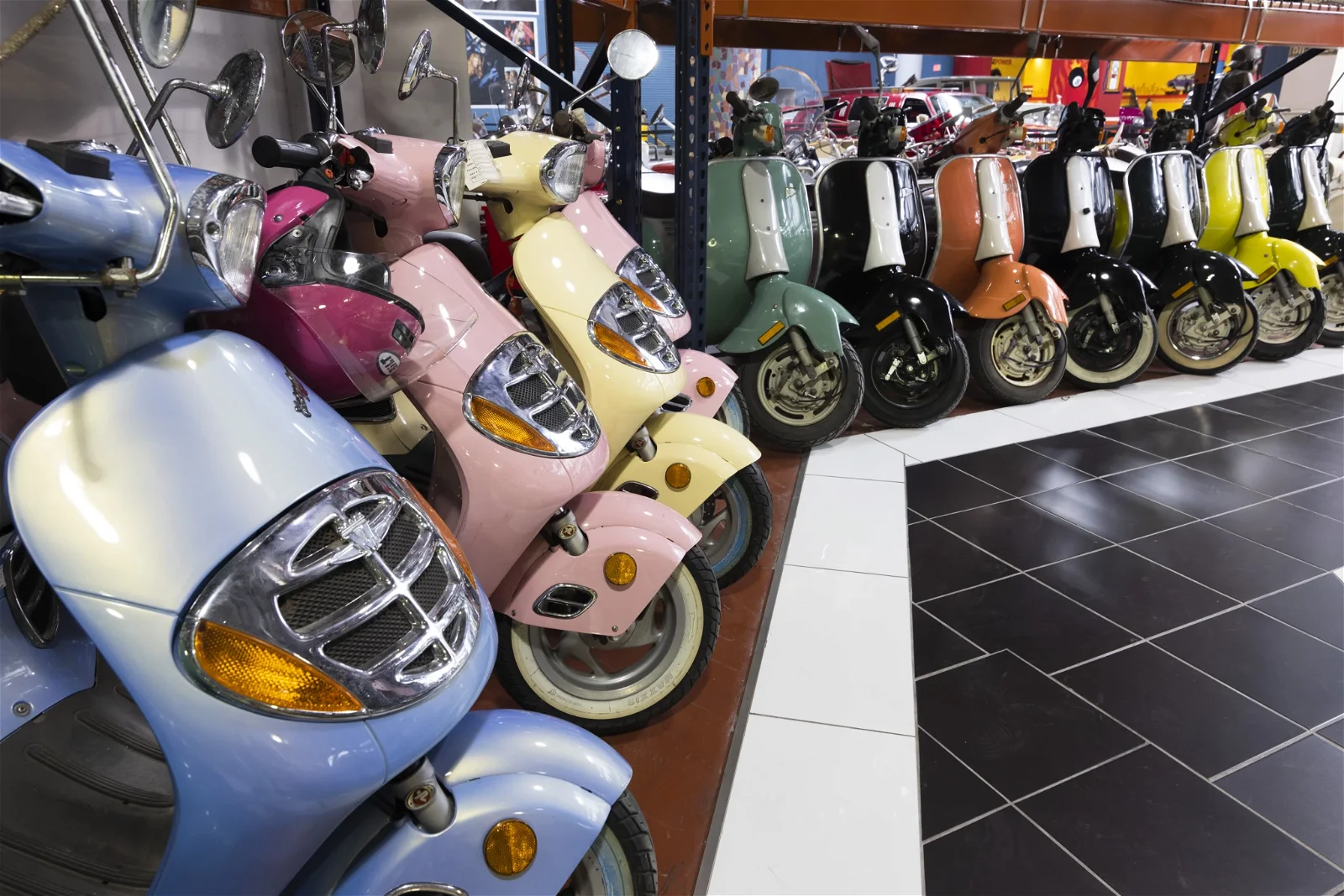 Scoot in Style at The Vespa Lounge