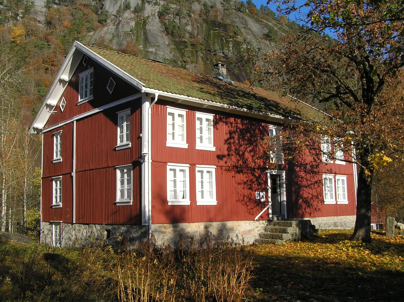 Evje og Hornnes geomuseum Fennefoss