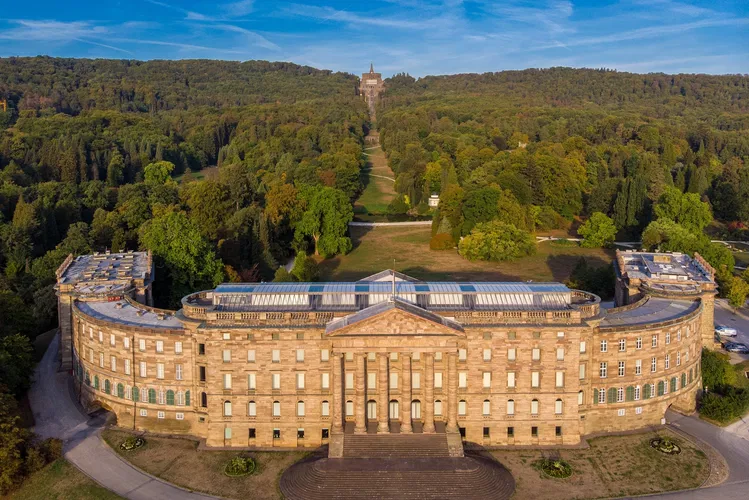 Bergpark en Schloss Wilhelmshöhe