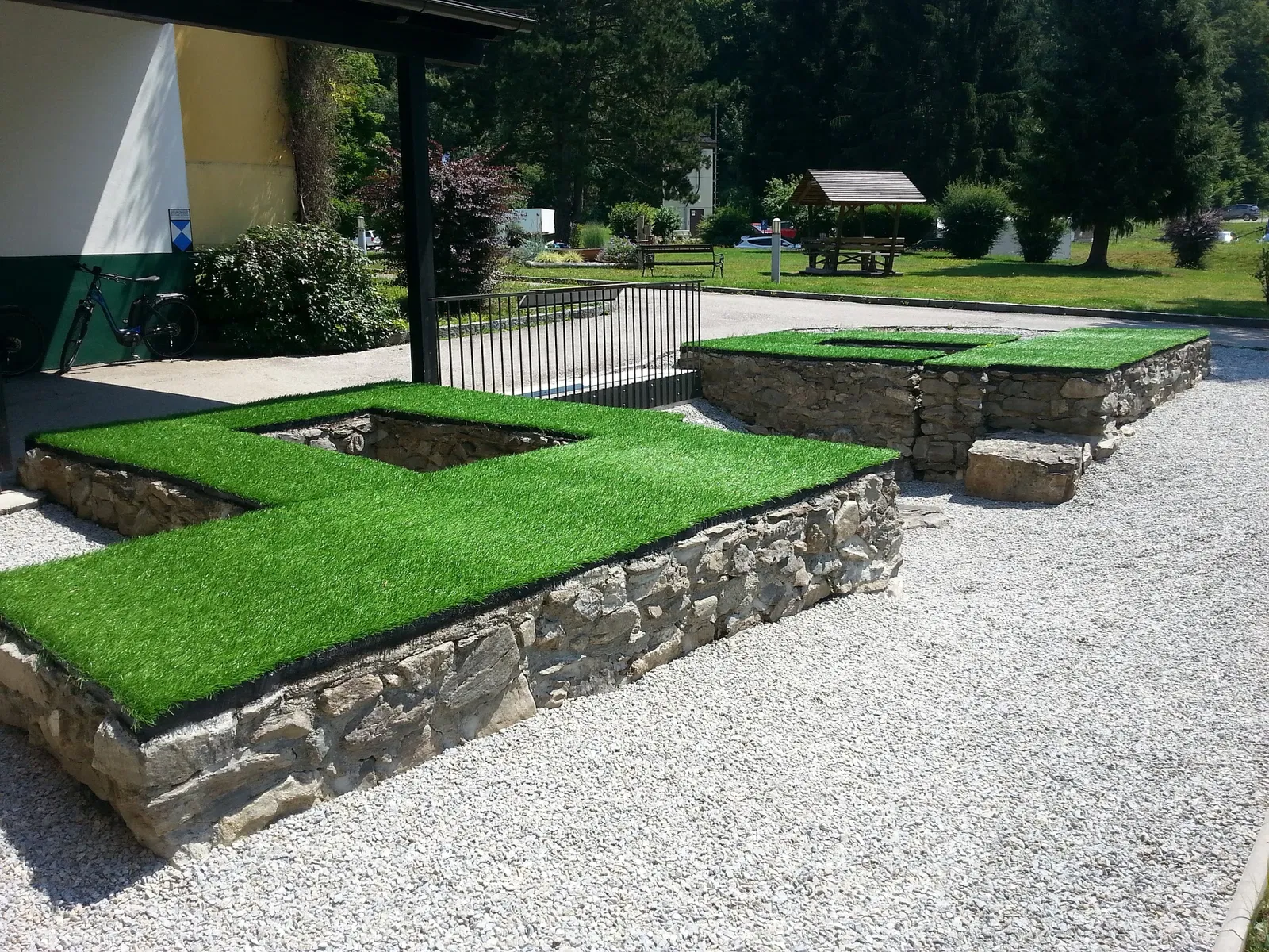 Römerbad und Römerpark Schlögen