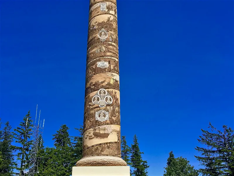 Astroia Column The Astoria Column (Astoria) - Visitor Information & Reviews