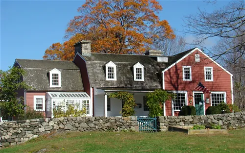 Burlingham House Visitor Center - Weir Farm National Historical Park