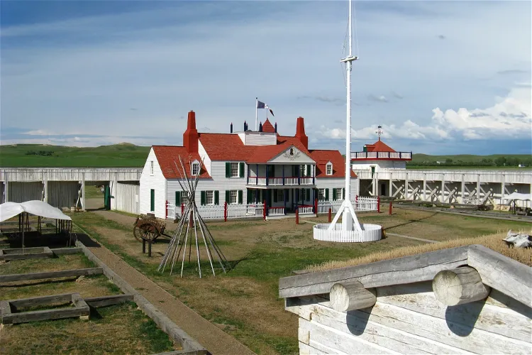 Bourgeois House Visitor Center - Fort Union Trading Post National Historic Site