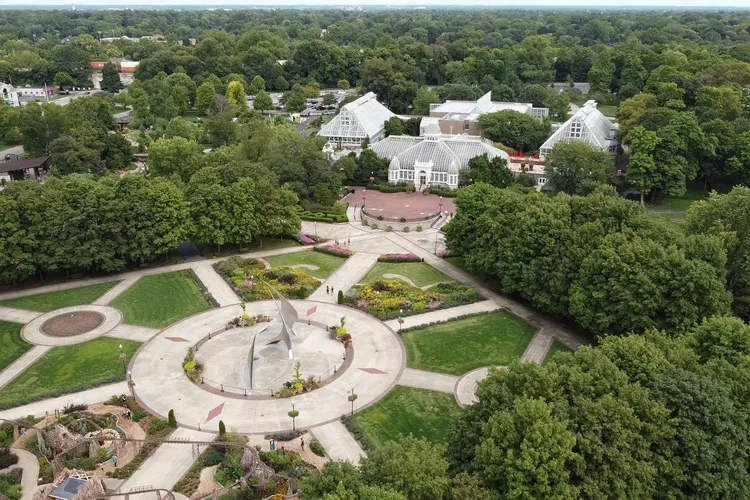 Jardin botanique du parc Franklin