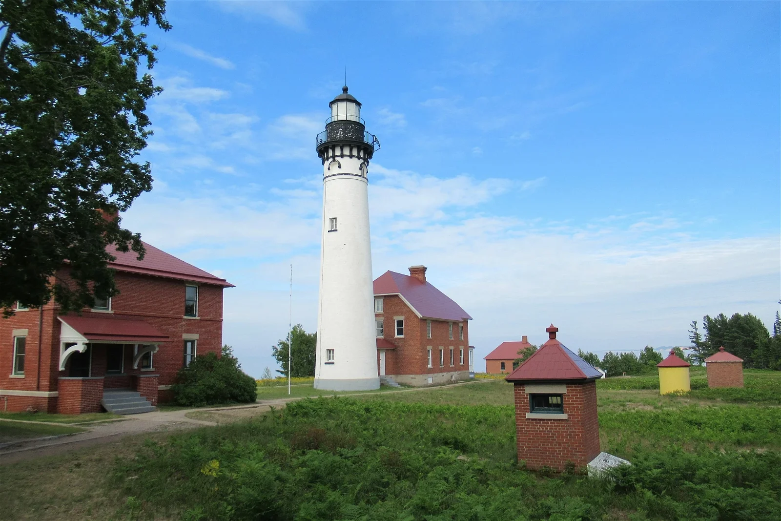 Munising Falls Visitor Contact Station - Au Sable Light