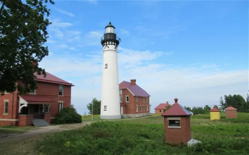Munising Falls Visitor Contact Station - Au Sable Light