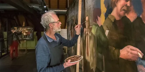 Het enige museum van een nog levende kunstenaar