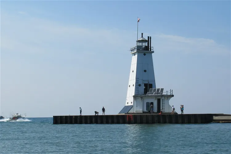Ludington North Breakwater Light