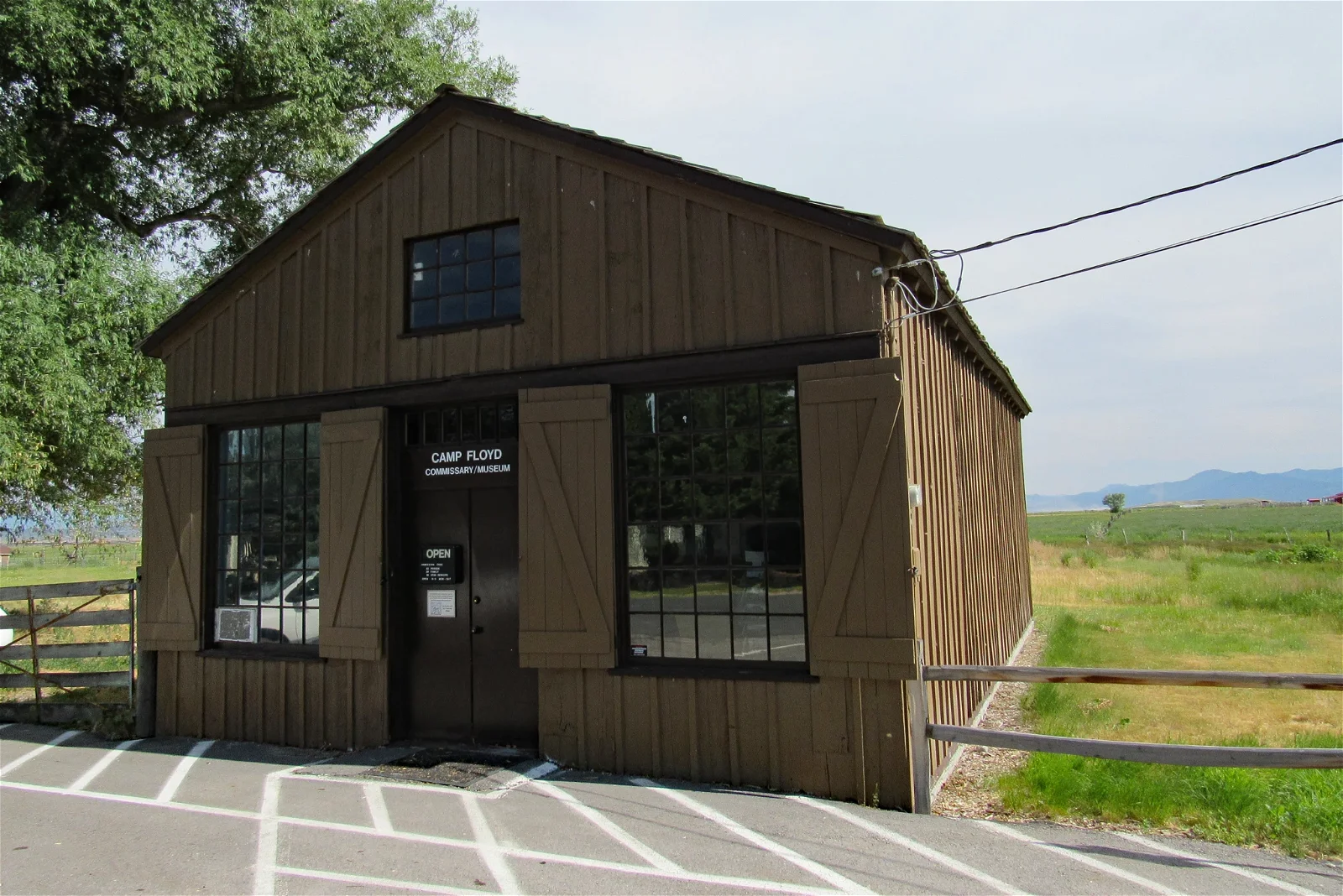 Camp Floyd State Park Museum