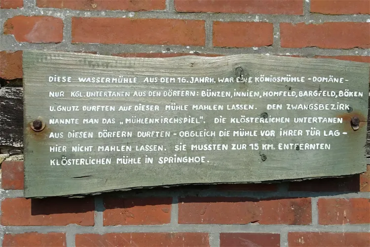 Bünzer Wassermühle