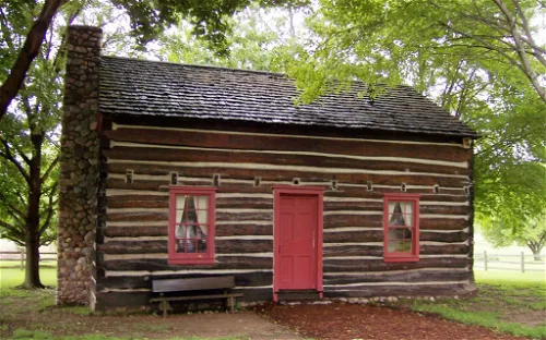 Peter Whitmer Log Home