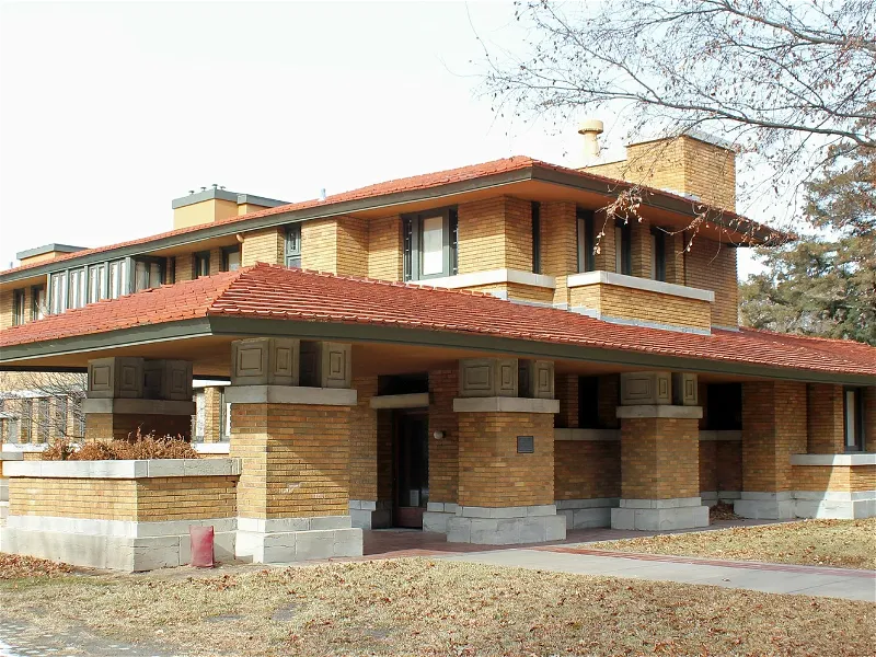 Allen House Frank Lloyd Wright's Allen House (Wichita) - Besucherinformationen ...