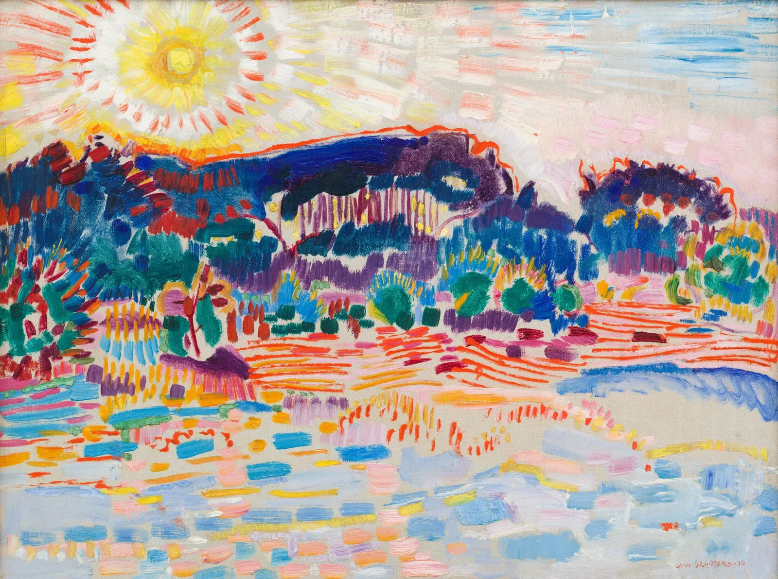 Die Vibration vor Farben | Mondriaan, Sluijters, Gestel