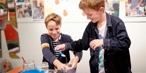 Regenboogboterkoek bakken