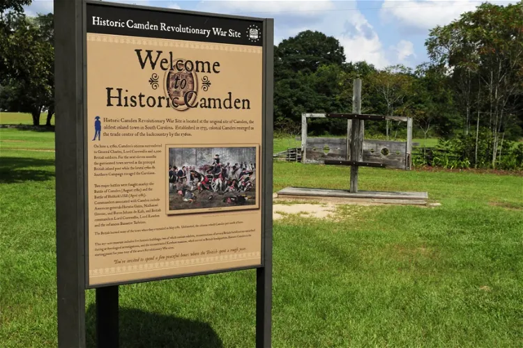 Historic Camden Revolutionary War Site