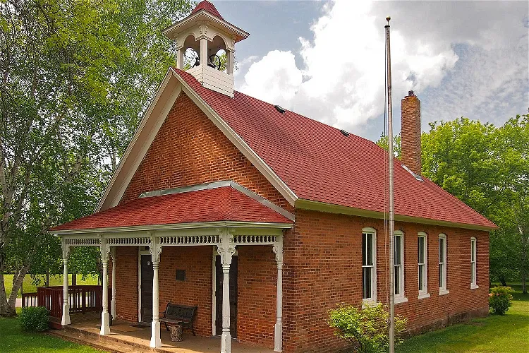 Hay Lake School And Erickson Log Home