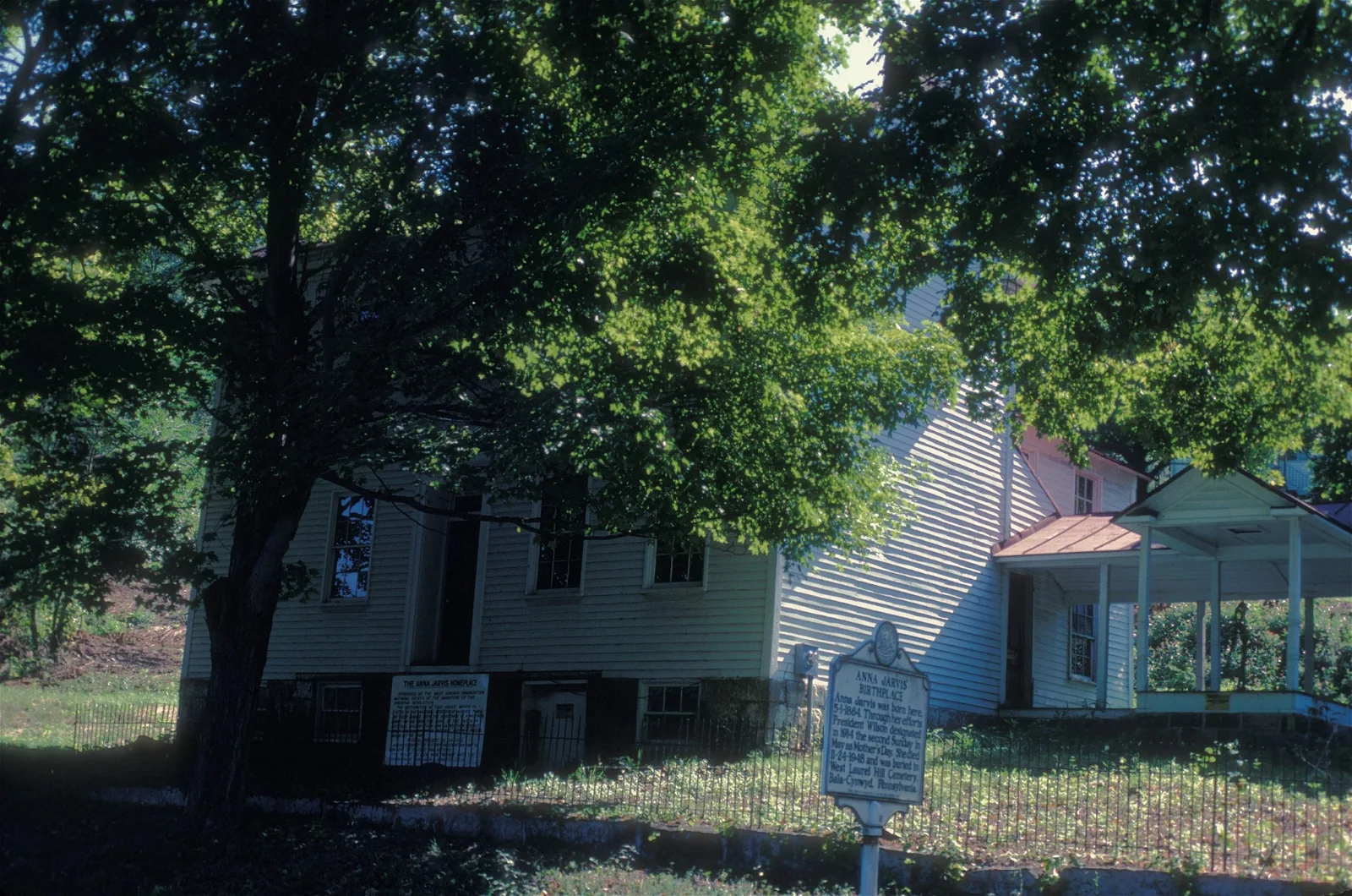 Anna Jarvis Birthplace Museum