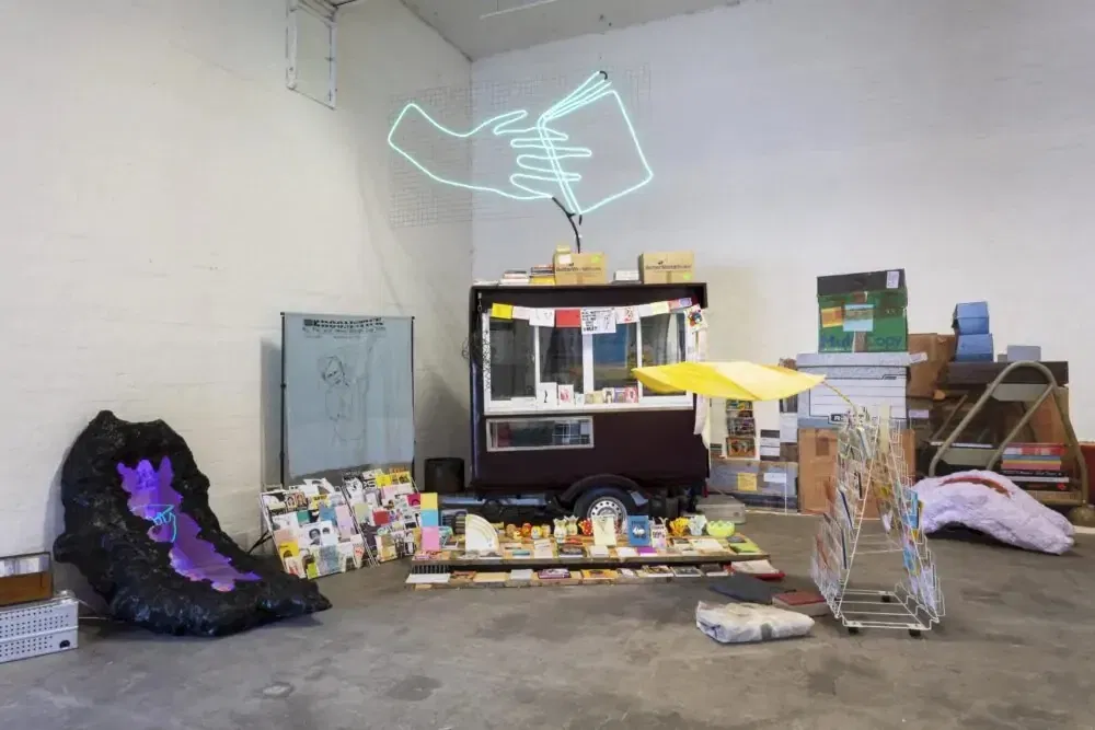 Kristin Luke: Shop Mine Flyer Flower Skull