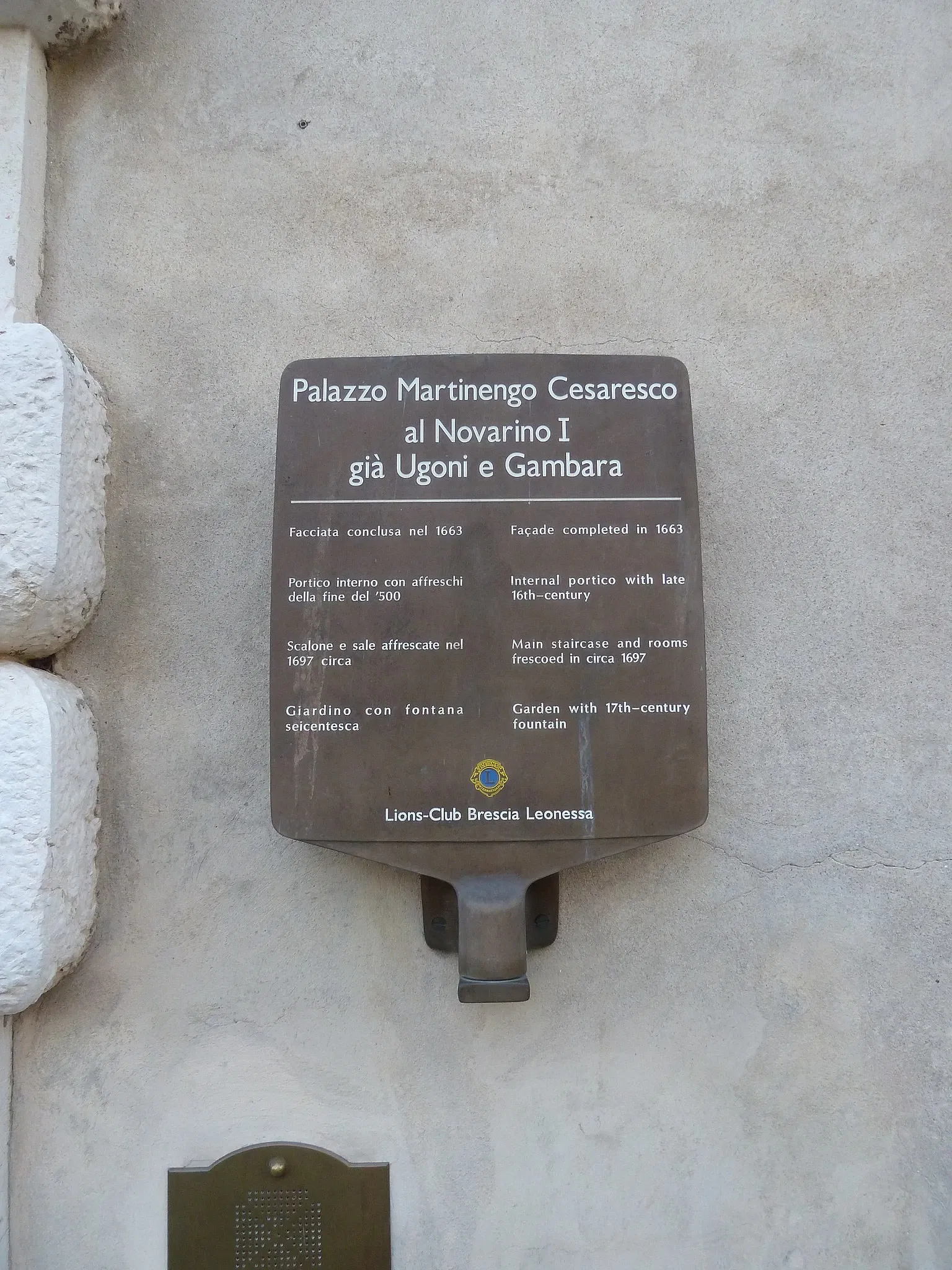 Palazzo Martinengo Cesaresco Novarino