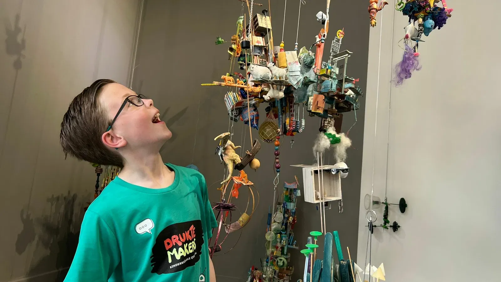 Kindertentoonstelling Druktemakers