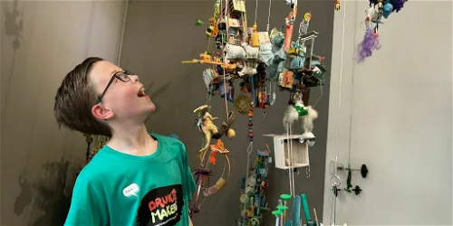 Kindertentoonstelling Druktemakers