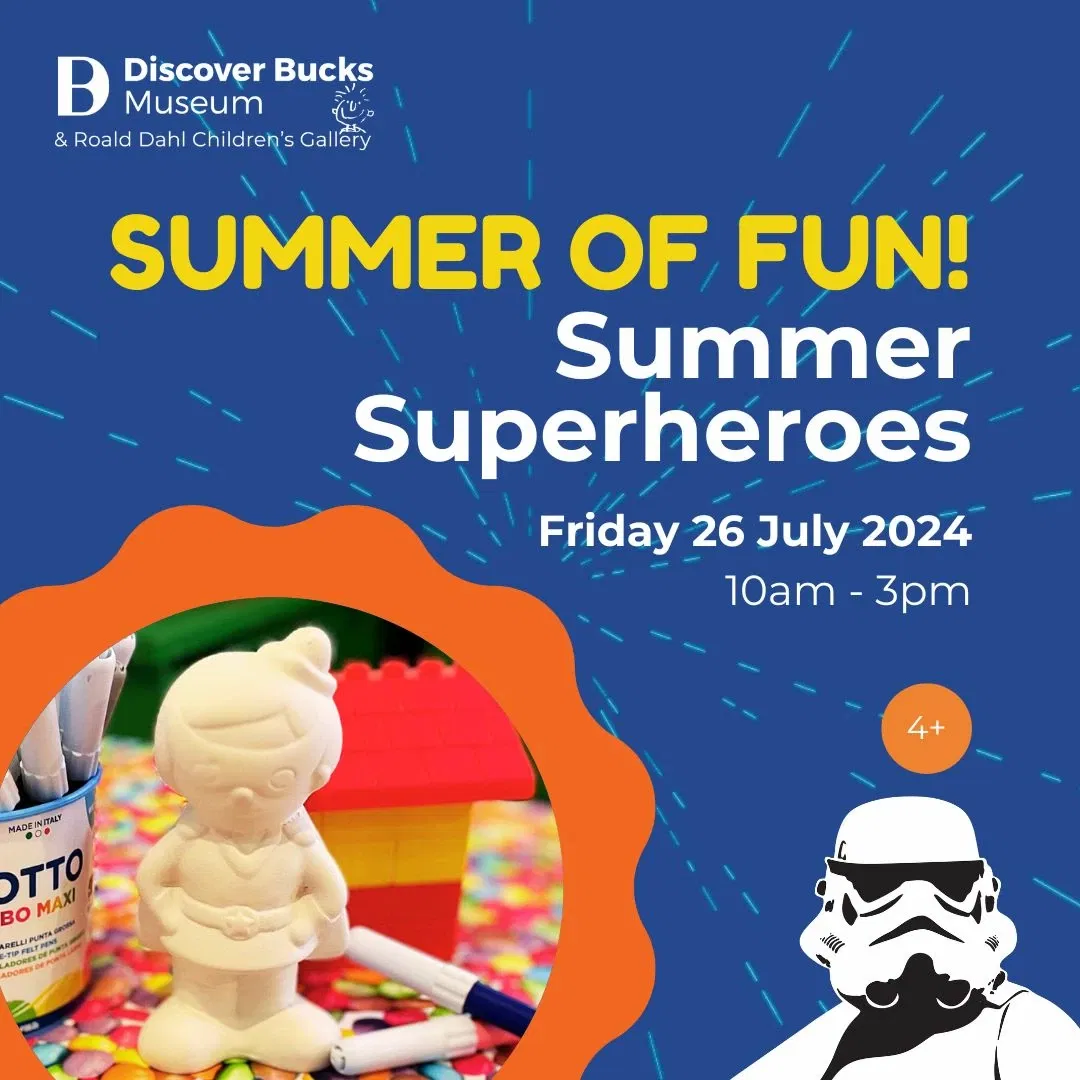 SUMMER SUPERHEROES AT DISCOVER BUCKS MUSEUM