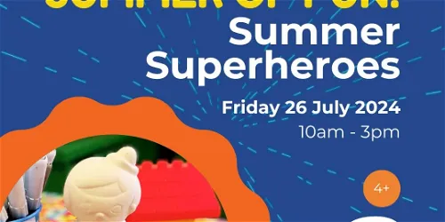 SUMMER SUPERHEROES AT DISCOVER BUCKS MUSEUM