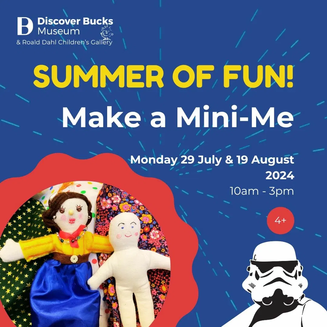 MAKE A MINI ME AT DISCOVER BUCKS MUSEUM AYLESBURY