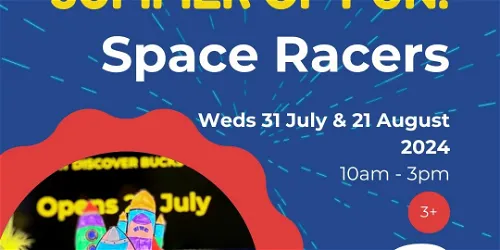 SPACE RACERS AT DISCOVER BUCKS MUSEUM