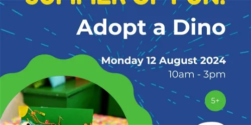 ADOPT A DINO AT DISCOVER BUCKS MUSEUM