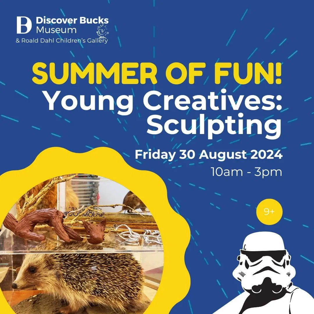 YOUNG CREATIVES:SCULPTING - DISCOVER BUCKS MUSEUM