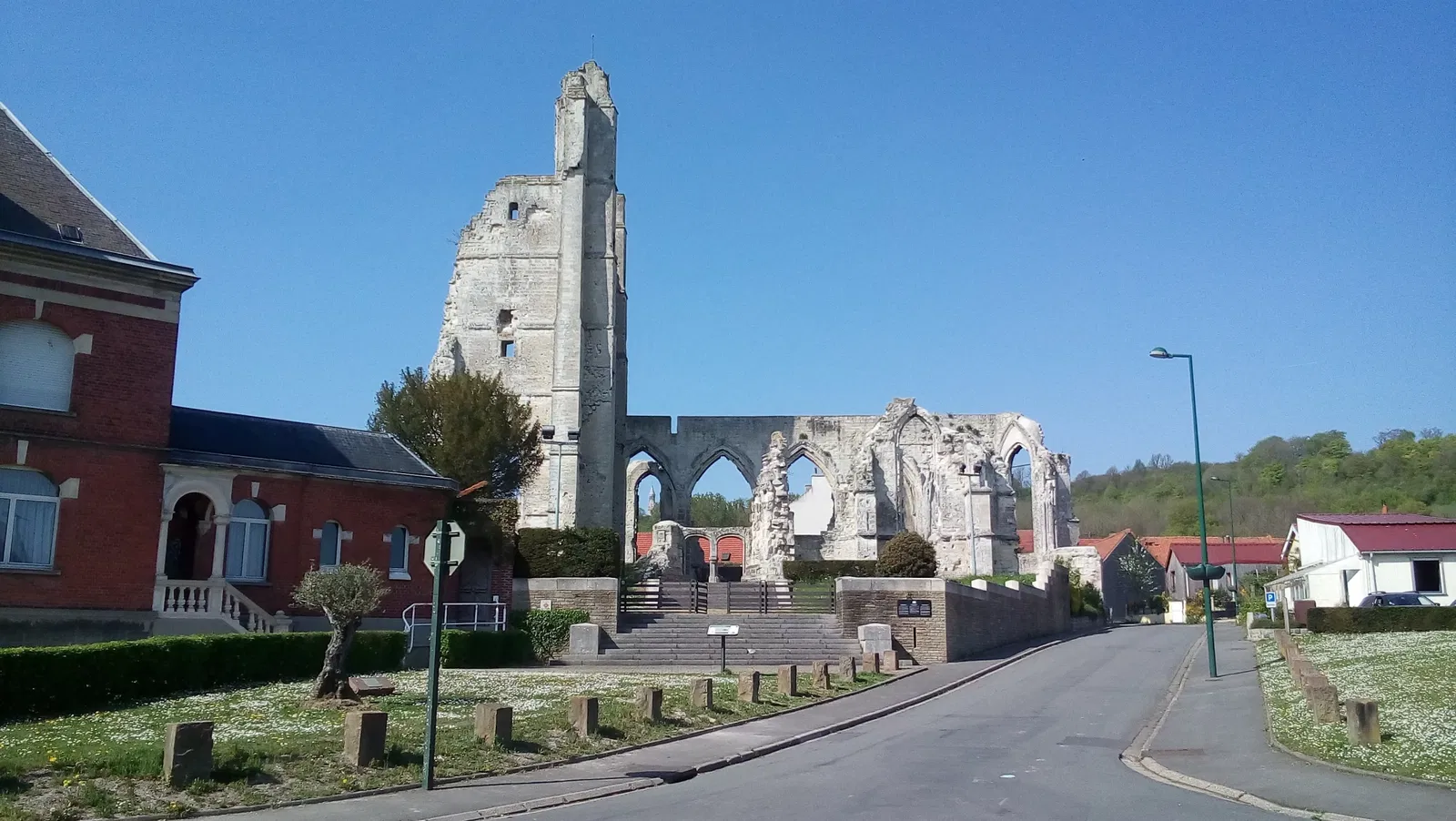 Ruines de l'Église d'Ablain-Saint-Nazaire