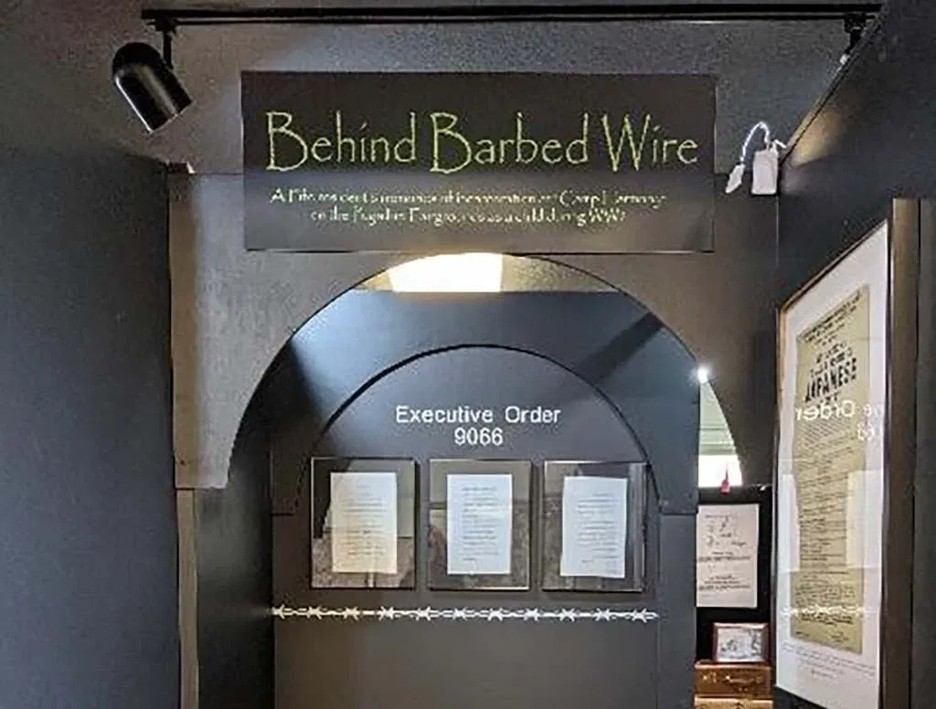 Behind Barbed Wire