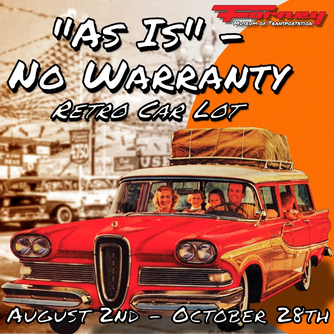 "As Is"-No Warranty: Retro Car Lot