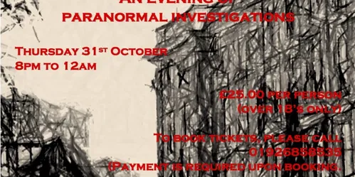 Paranormal investigation Evening