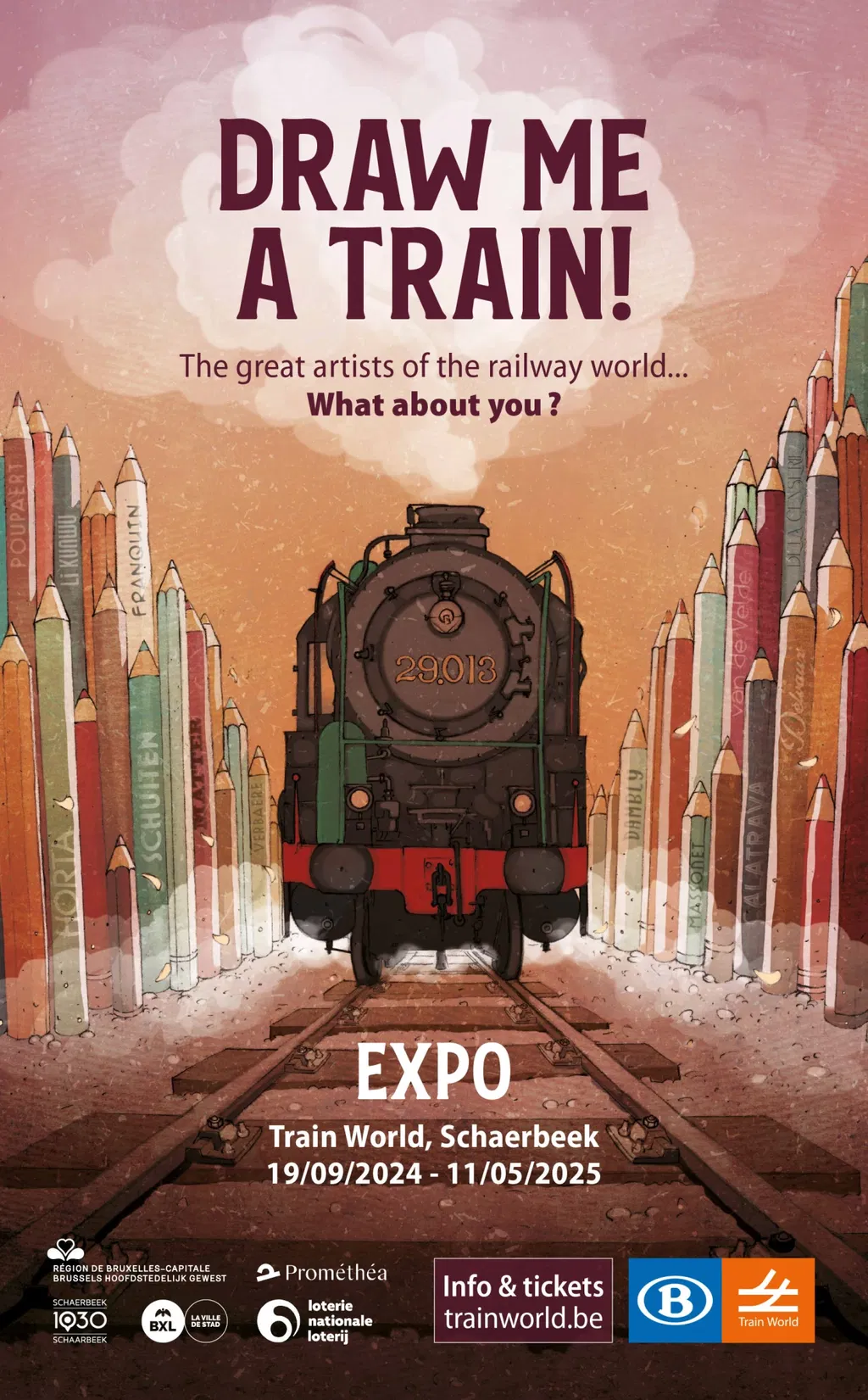 Draw me a train !