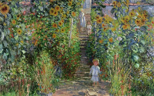 Monet's Garden at Vétheuil