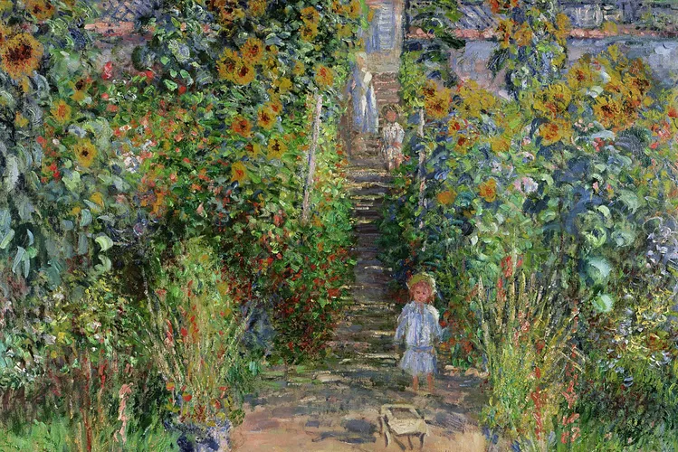 Monet's Garden at Vétheuil