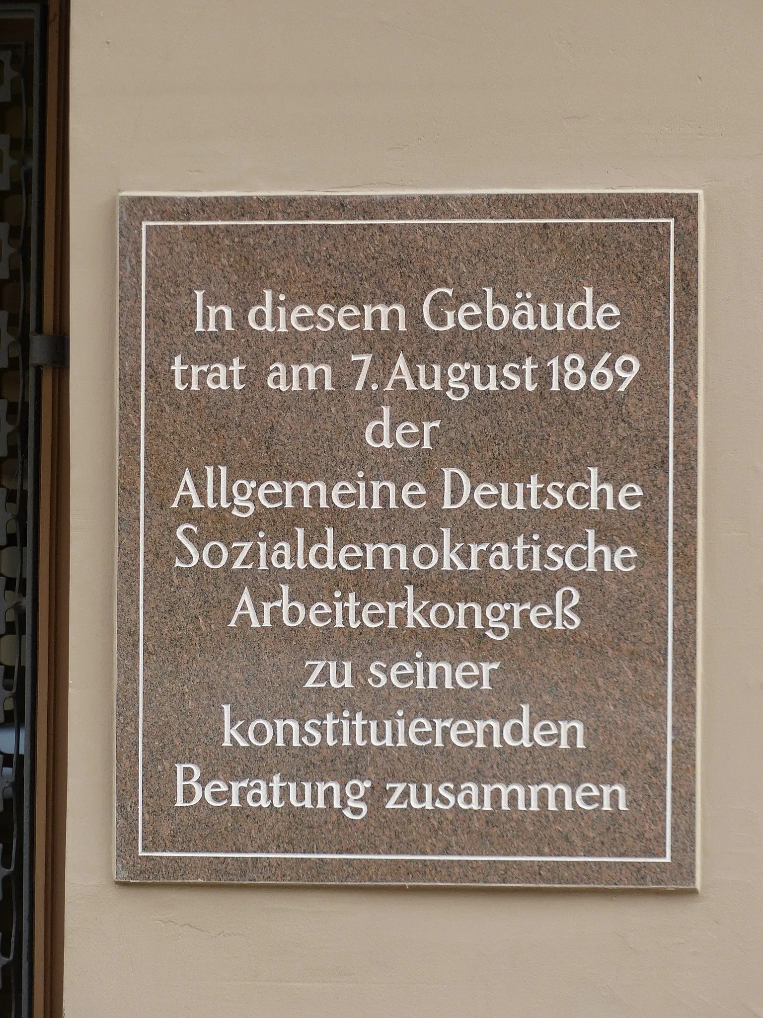 Gedenkstätte "Goldener Löwe"