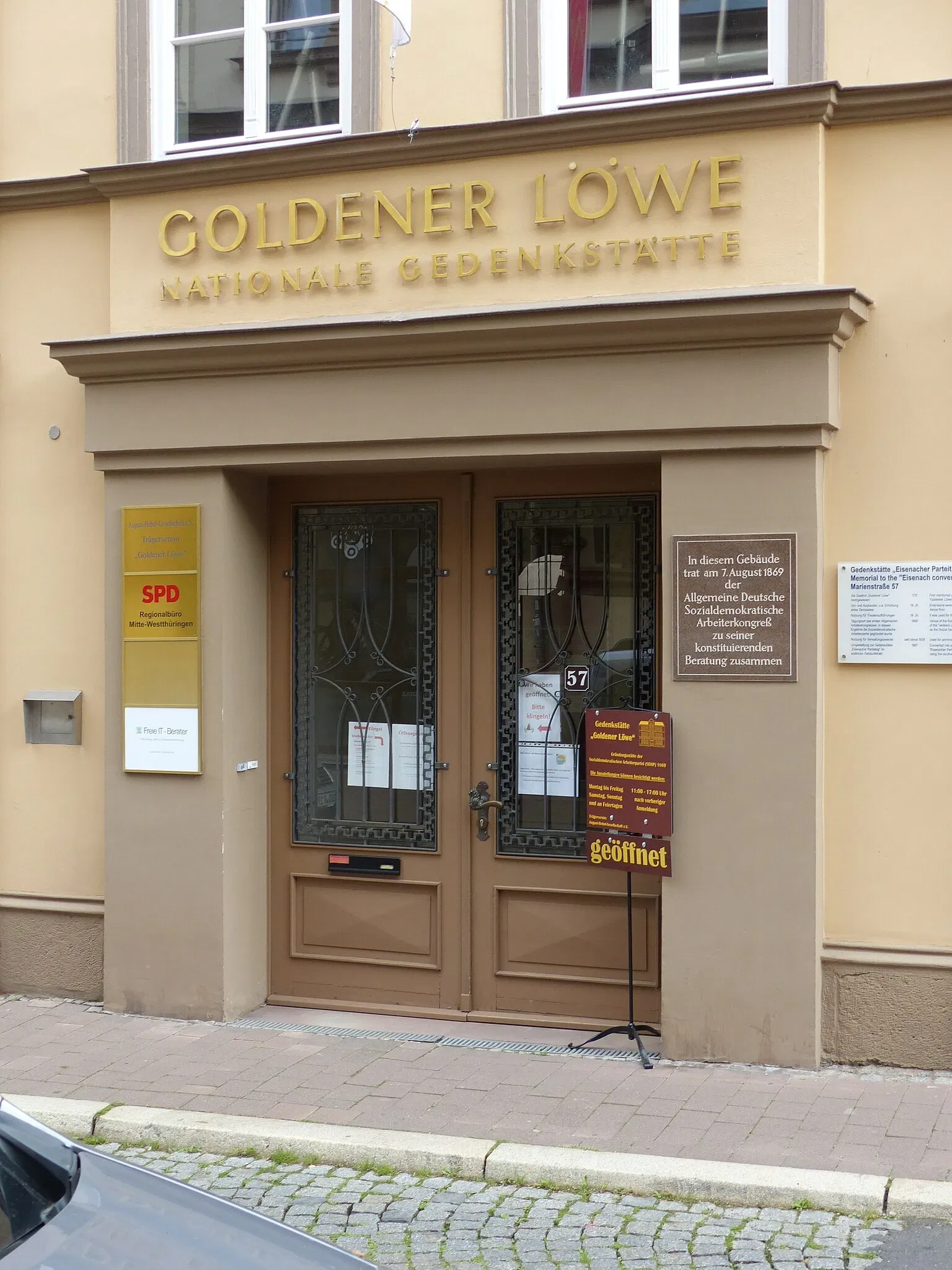 Gedenkstätte "Goldener Löwe"