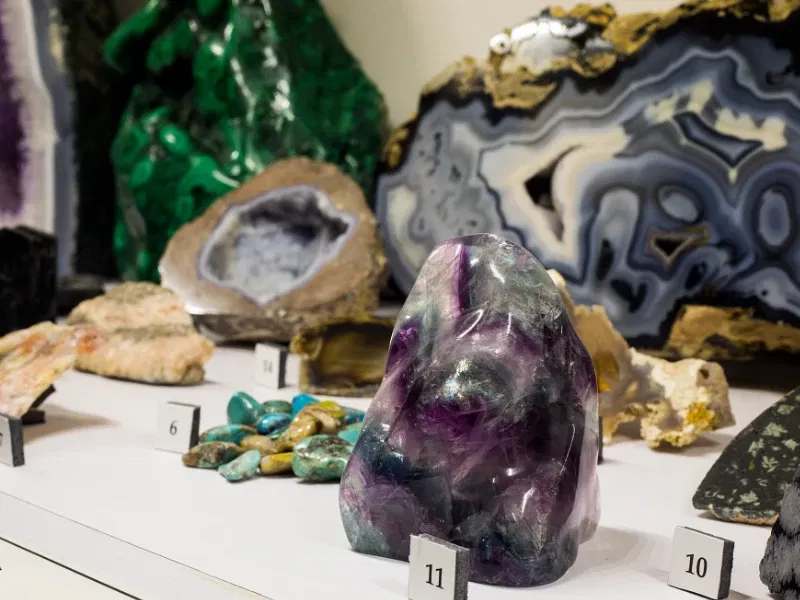Rocks & Minerals - Exhibition at Museum of World Treasures