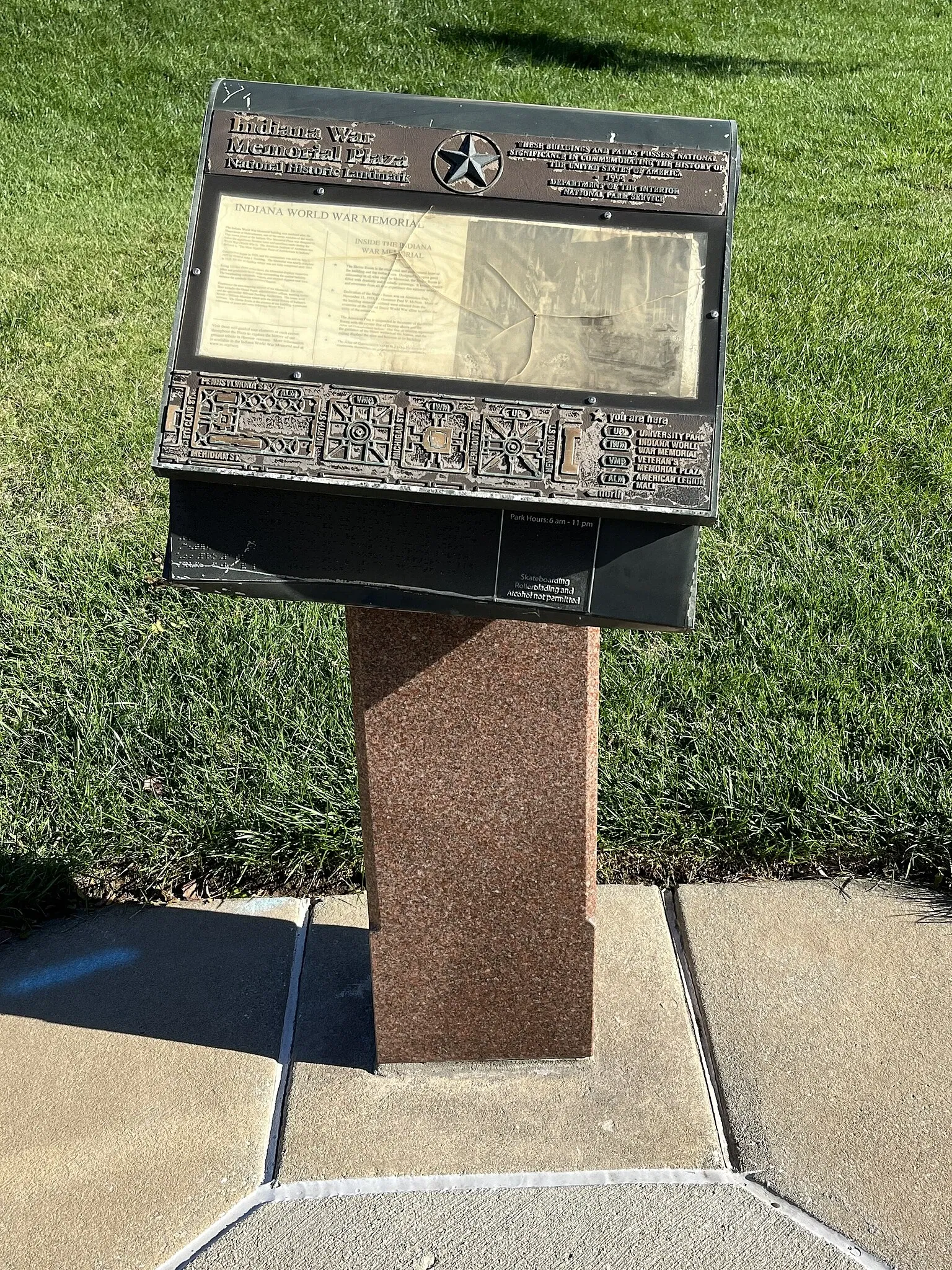 Indiana World War Memorial Plaza