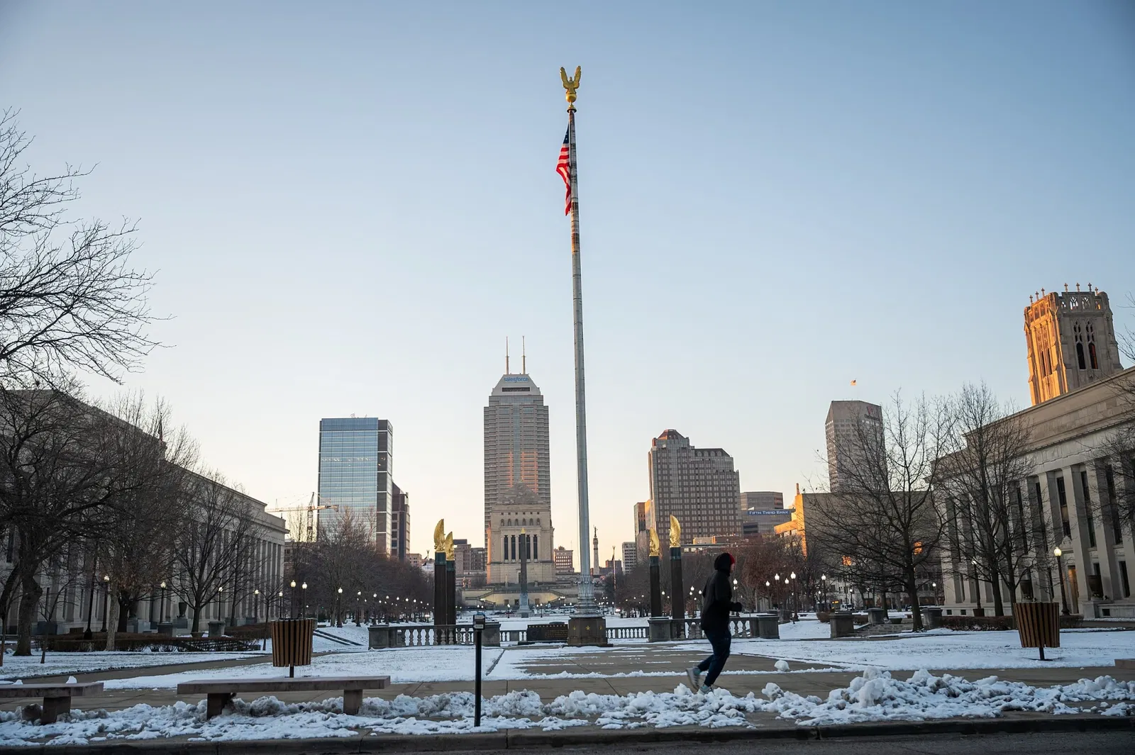 Indiana World War Memorial Plaza