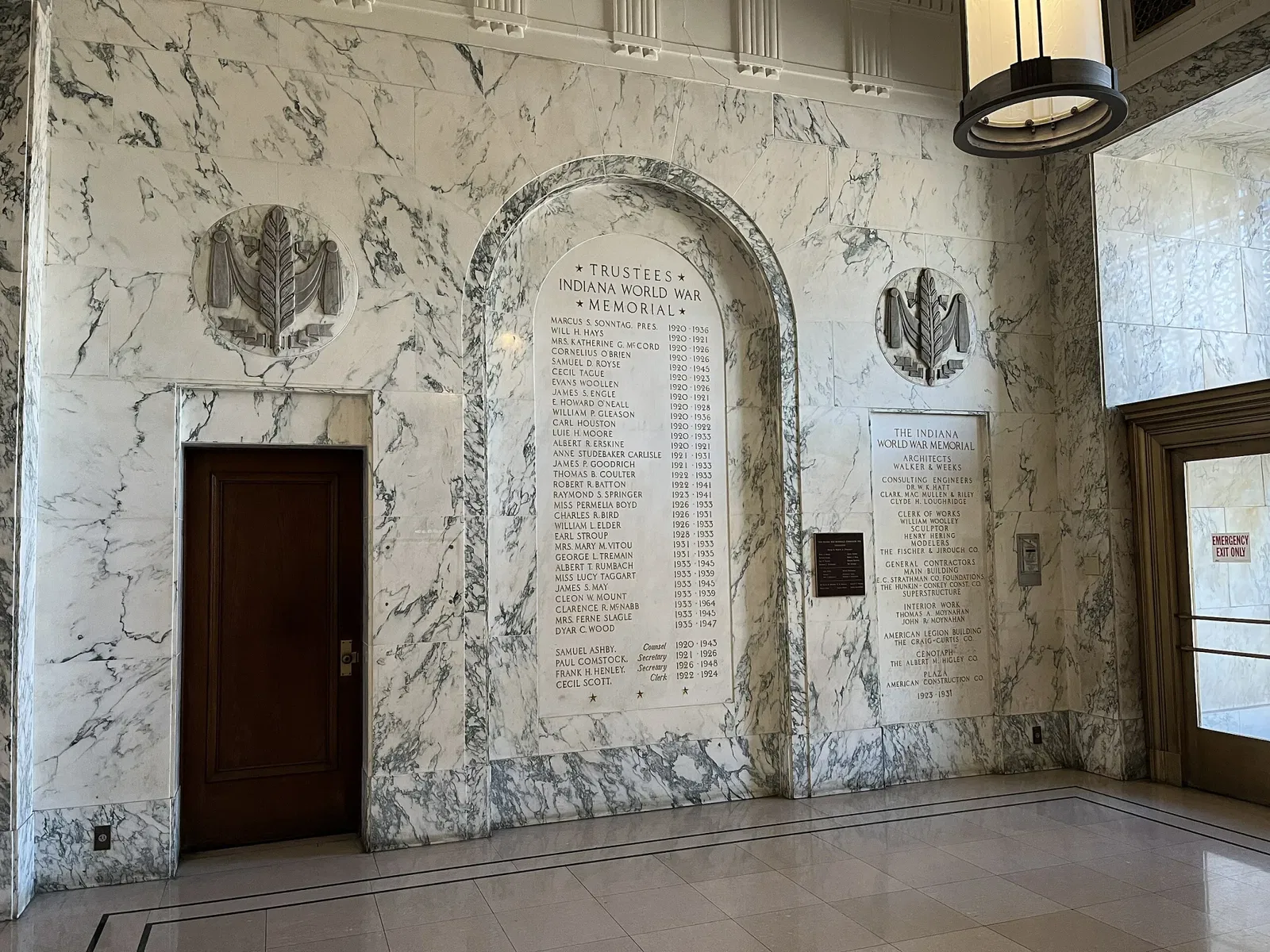 Indiana World War Memorial Plaza