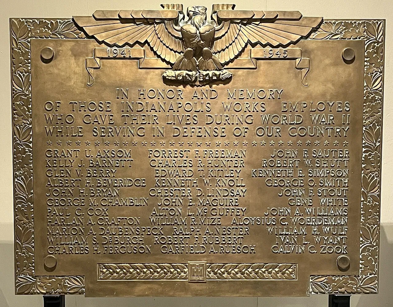 Indiana World War Memorial Plaza