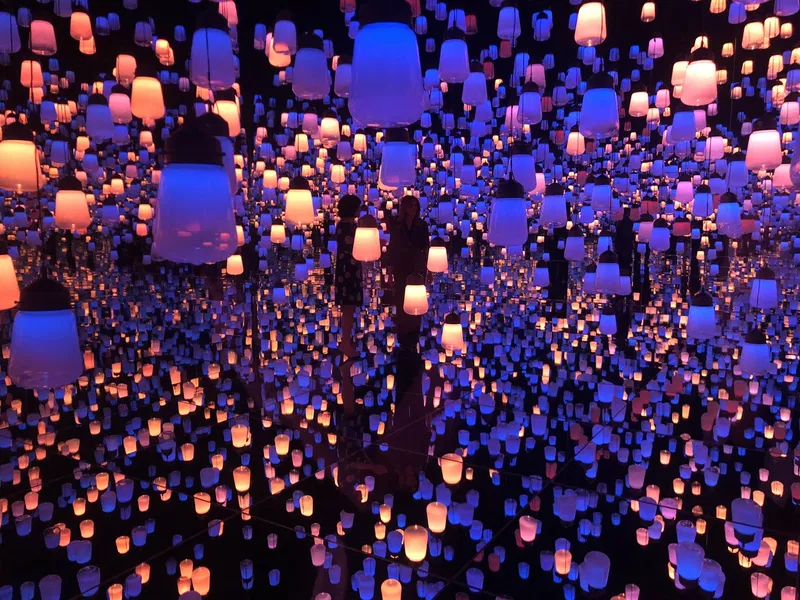 Teamlab Train Table teamLab Borderless (Tokyo) - Visitor Information & Reviews