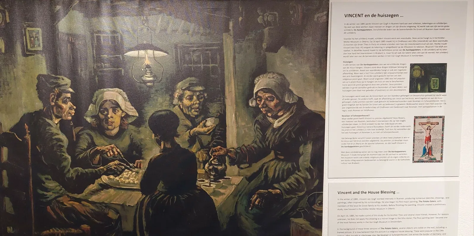 VINCENT, The Potato Eaters and the House Blessing