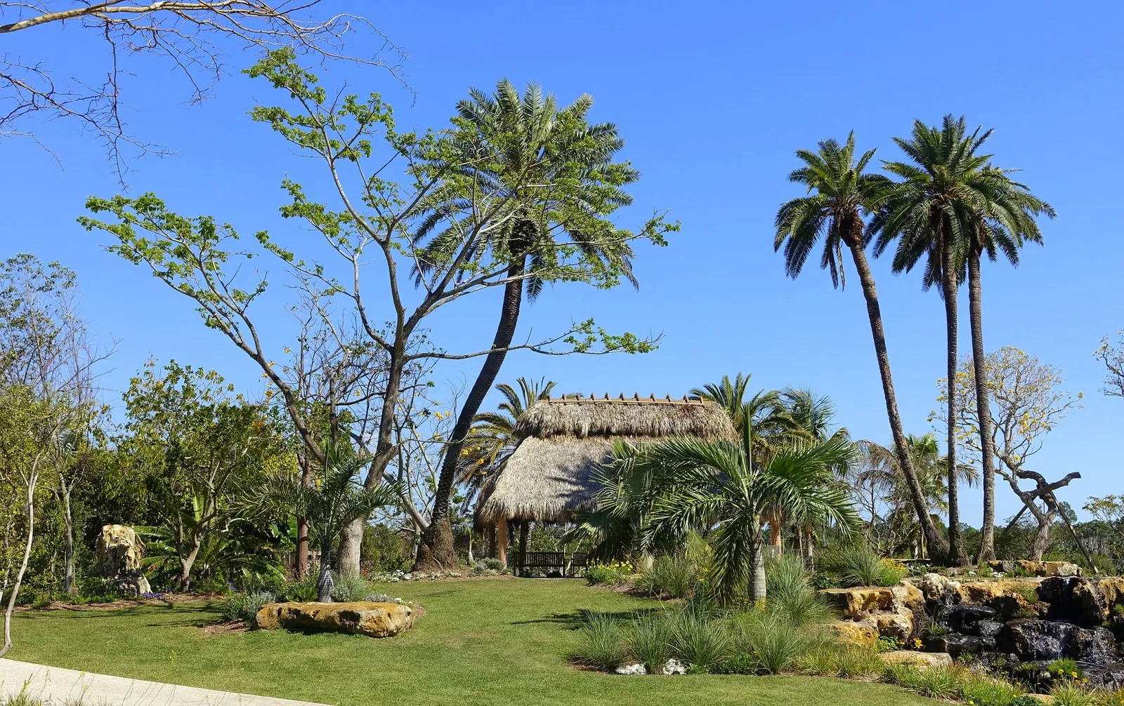 Jardín botánico de Naples